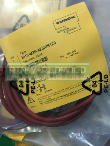 1 PCS New For TURCK BI10-M30-AZ3X/S120 Proximity Switch Sensor