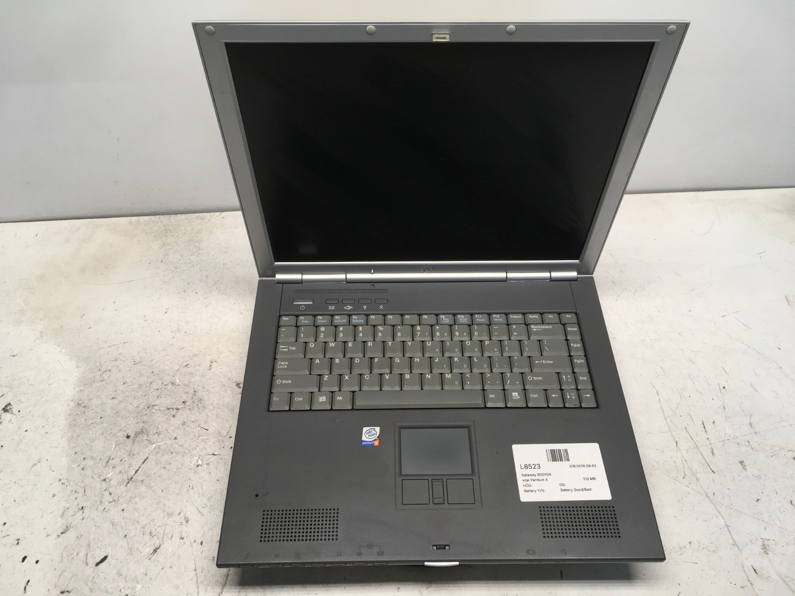 Gateway 600YGR Intel Pentium 4 512MB NO HDD