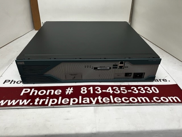 Cisco 2851 CISCO2851 V08 Integrated Gigabit Services Router w/ 2 GE PORTS