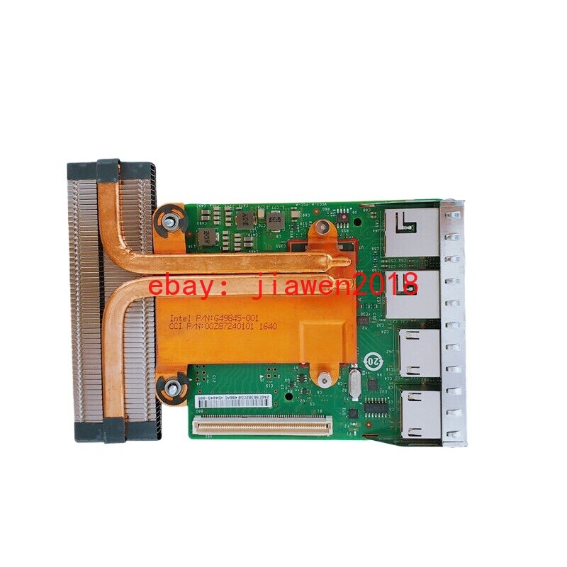 Dell Intel X540 Base-T2 Quad Port 2x 10GB 2x 1GB RJ-45 Daughter Card 99GTM NIC