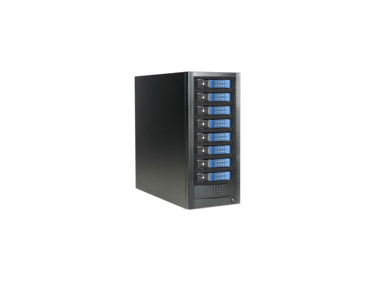 iStarUSA JAGE9BT8HDBL-DE 8 x Hotswap 3.5" Drive Bays SAS/SATA 12Gb/s SFF-8644 Tr