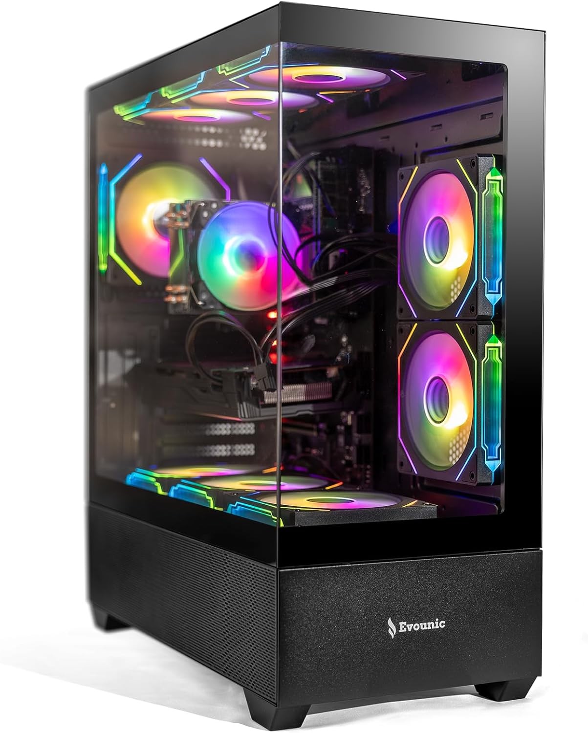 Gaming PC Ryzen7 5700X RTX5060 32GB DDR4 1TB SSD WiFi6 BT5.4 Air Cooler 650W