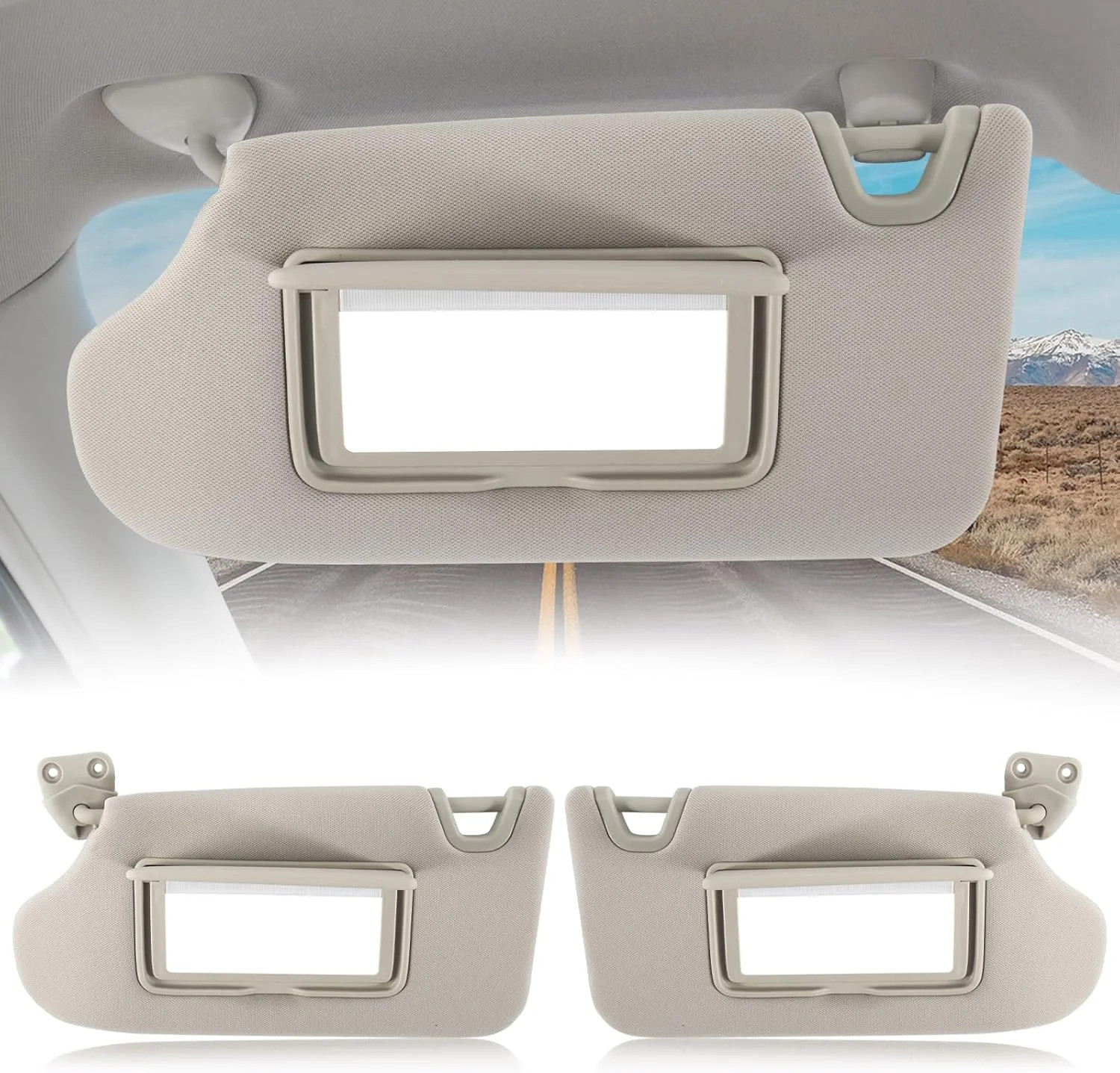 Car Sun Visor Fit for Nissan Altima 2013 2014 2015 2016 2017 2018 Sun Visor with