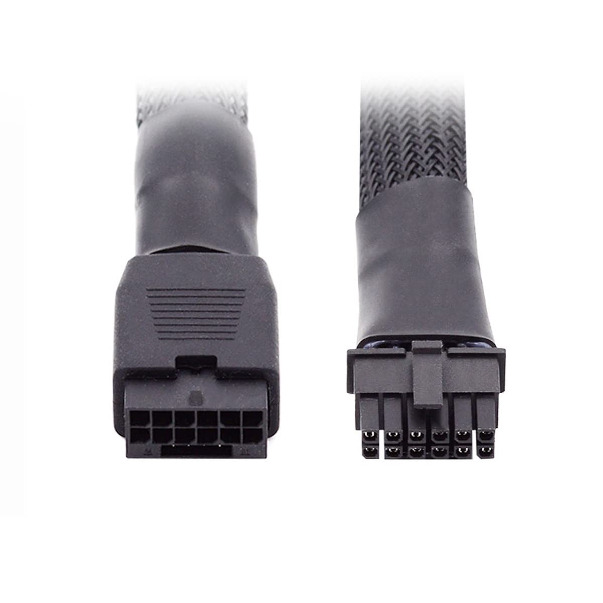 12VHPWR ATX3.0 PCIE 5.0 Power Modular Cable Male to Female Extension 17cm Com...