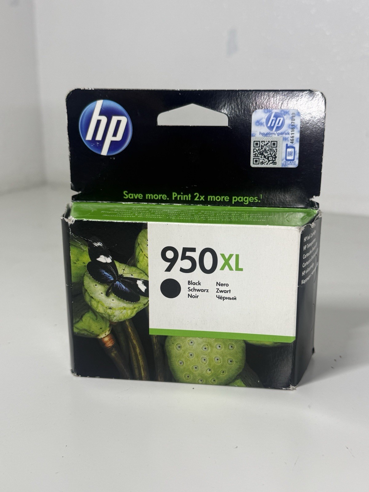 Genuine Original HP 950XL High Yield Original Ink Cartridge Black CN045AE