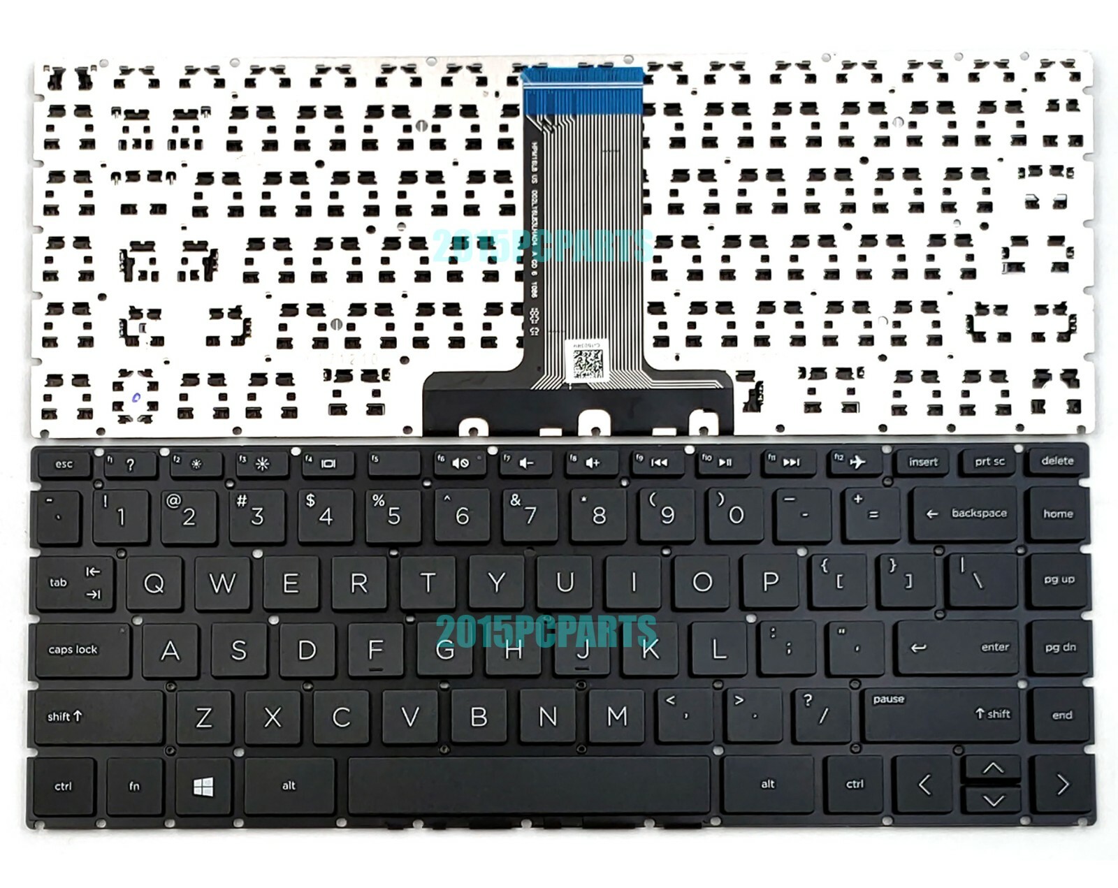 New HP 14-DK 14-DK0000 14-DK0028WM 14-DK0076NR 14-DK1025WM Keyboard US