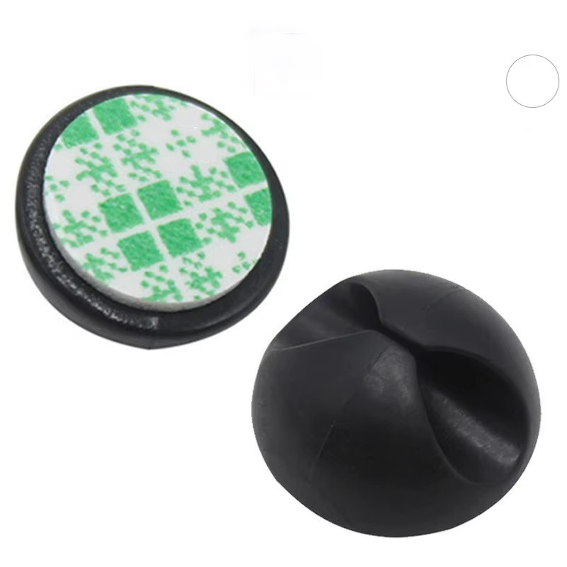 Car Cable Clips Silicone USB Line Desktop Management Compatible Clips for Drivin