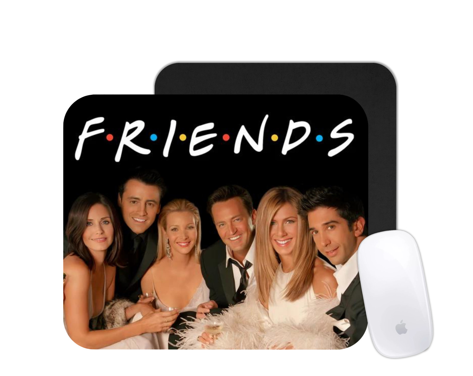 Friends TV Show Mouse Pad | Retro 90s Sitcom Desk Mat | Custom Nostalgia Gift