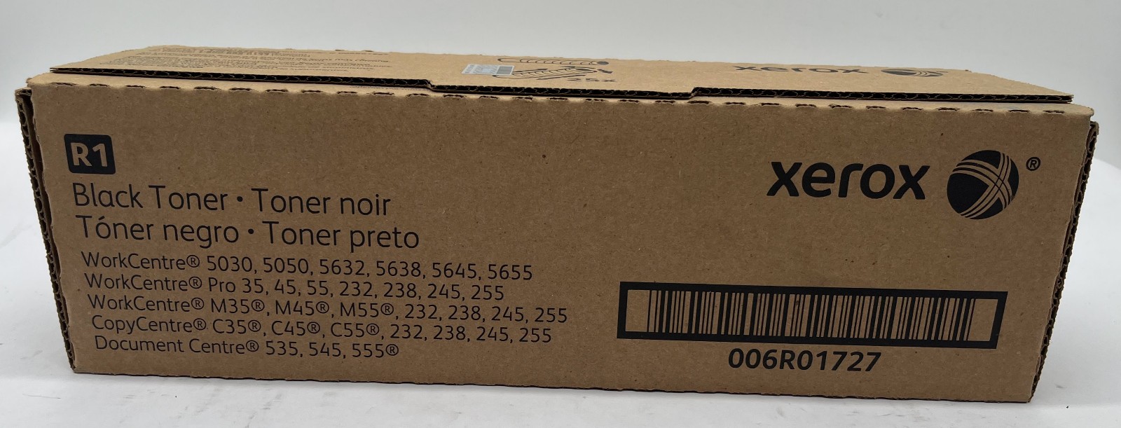 Genuine Xerox 6R1727/6R01727/006R01727 Toner Cartridge, Black, OEM