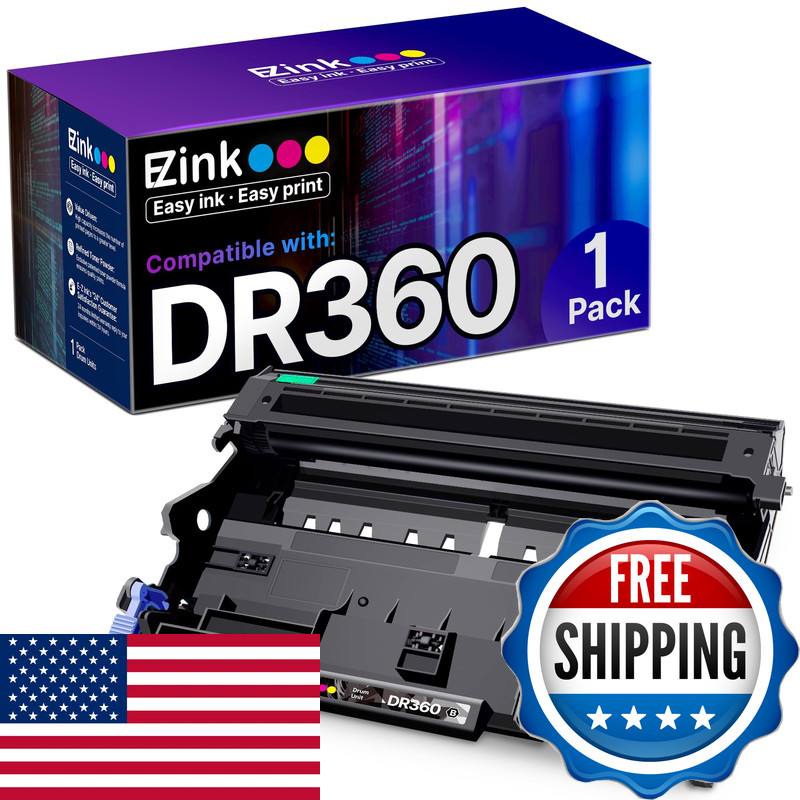 E-Z Ink Compatible Drum Unit Replacement For Brother Dr360 Dr 360 To Use