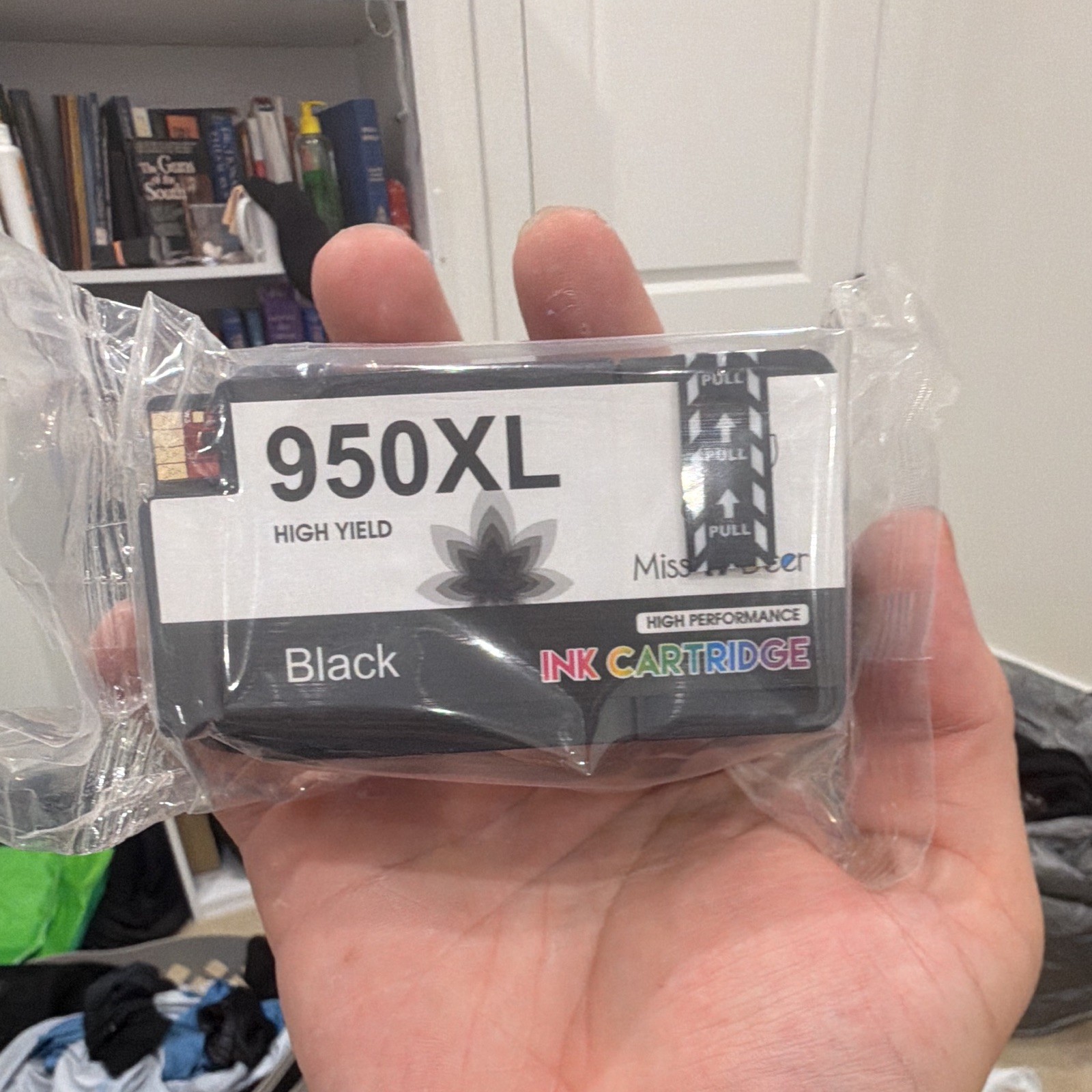 Miss Deer 950XL High Yield Black Compatible Inkjet Ink Cartridge for HP x2