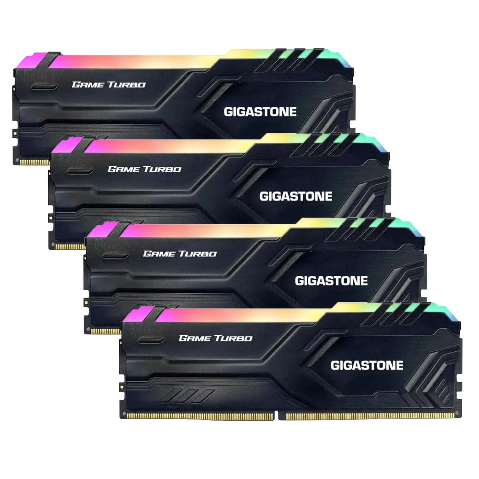 Gigastone Game Turbo RGB 32GB(4x8GB) DDR4 3600MHz Desktop Gaming RAM Memory CL18