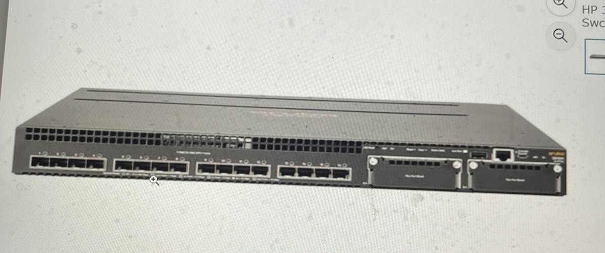 New Aruba HP JL087A/ Aruba 3810M - 16 SFP+ Port Network Switch w/ 2x JL083A 