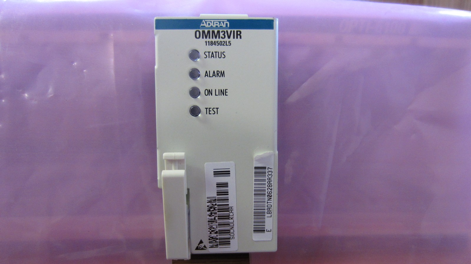 Adtran OPTI-6100 ,1184502L5 OMM3VIR OC-3 IR MODULE SOCNDLKCAA (20 in stock)