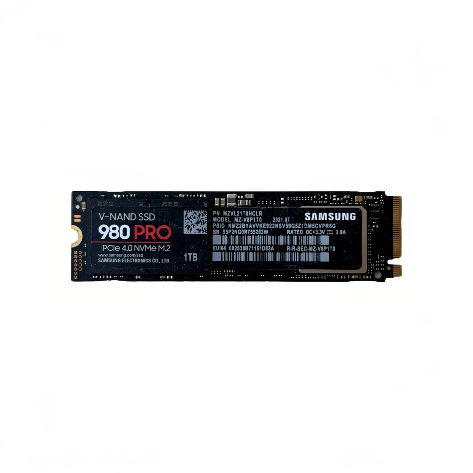 Samsung 980 Pro 1TB M.2 NVMe Gen 4 SSD (MZVL21T0HCLR) - TESTED
