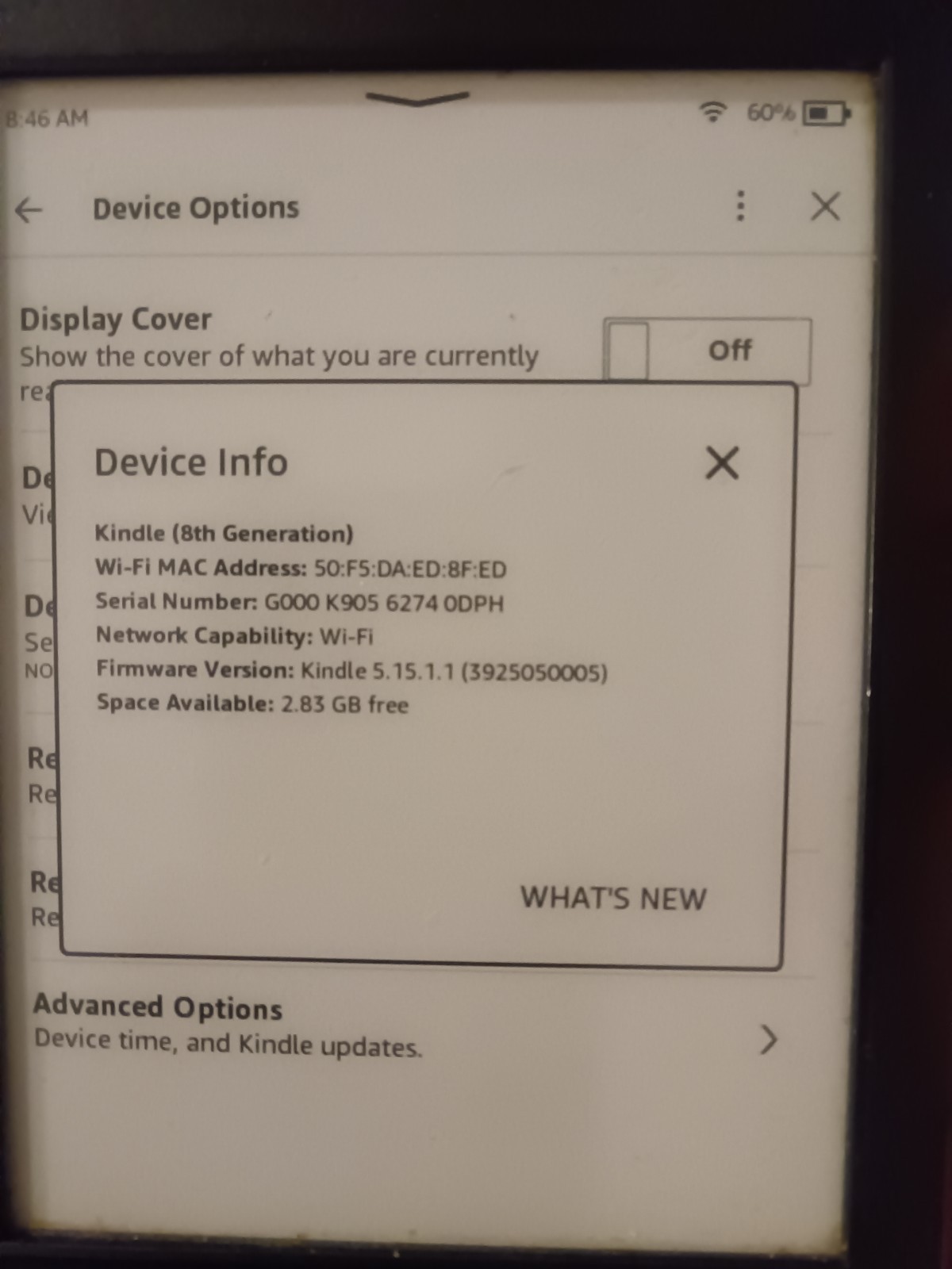 8th Generation Kindle