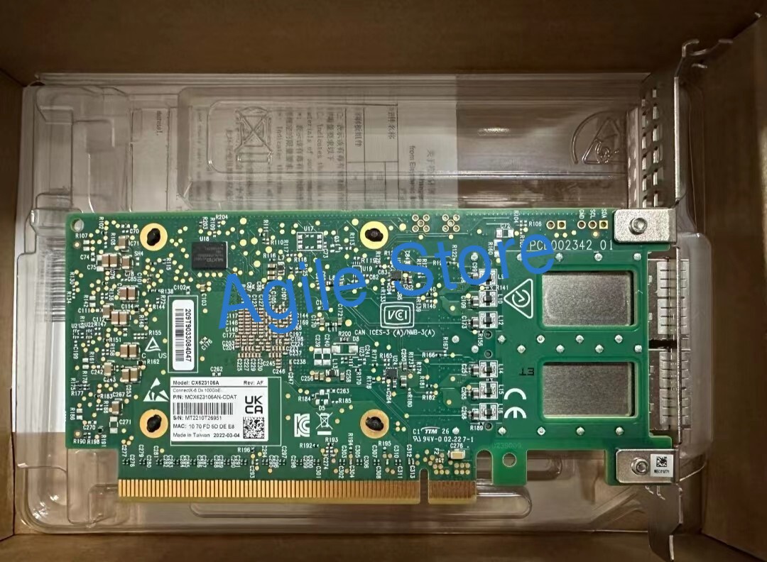 Mellanox MCX623106AN-CDAT ConnectX-6 Dx EN adapter card, 100GbE MCX623106ANCDAT