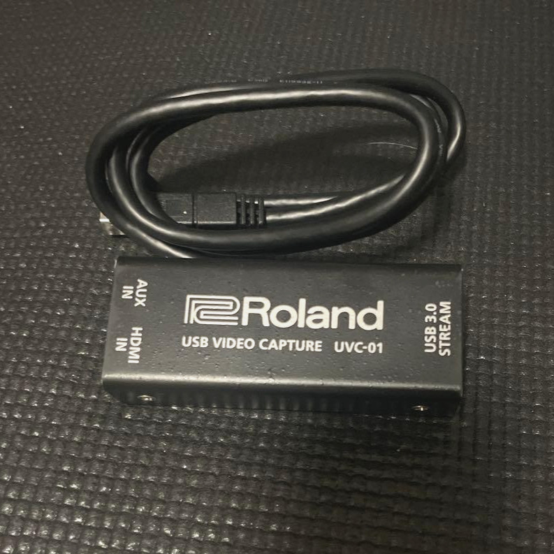 Roland UVC-01 USB Video Capture HDMI To USB 3.0 Streaming Encoder Japan Used JP
