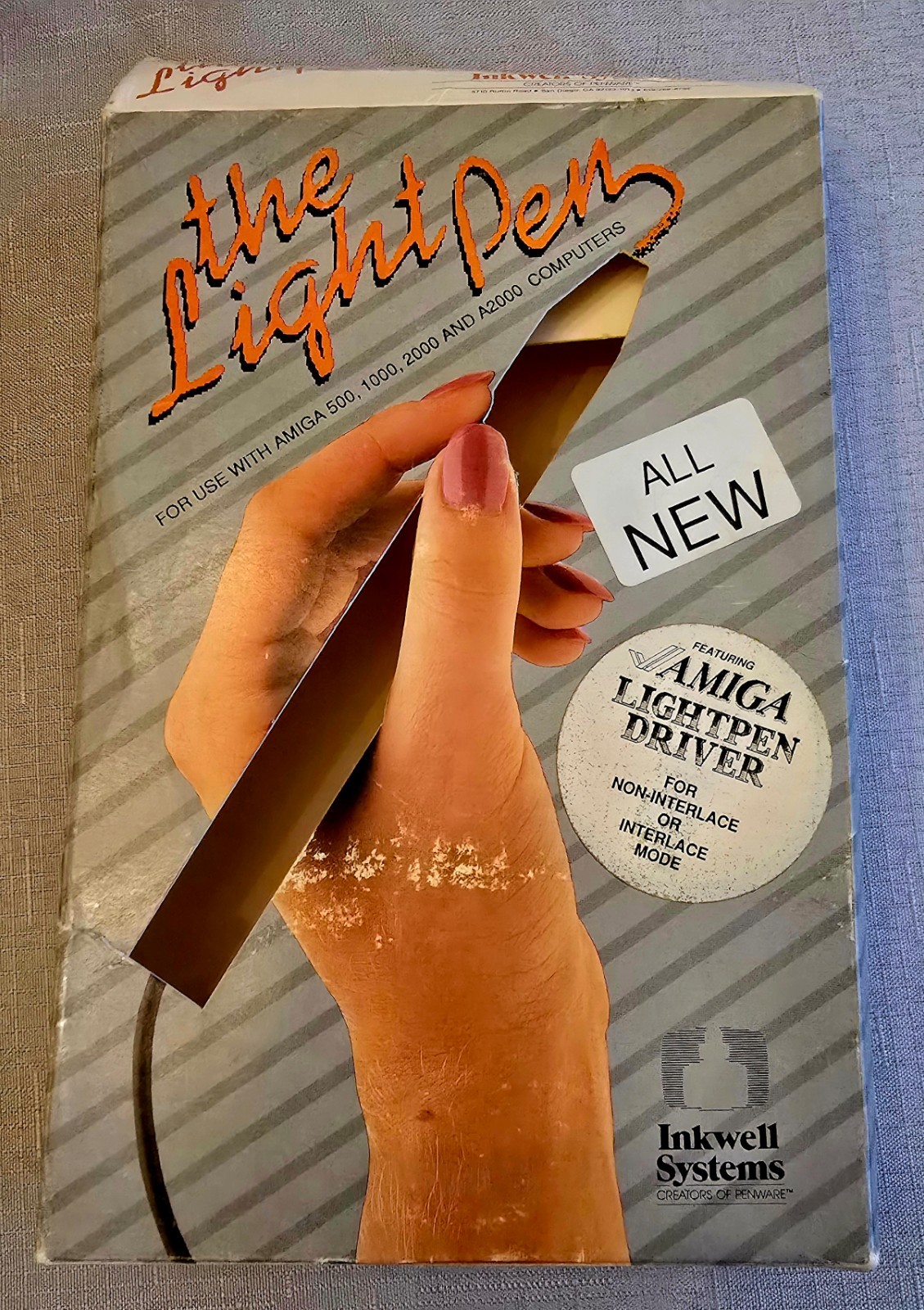 Amiga "The Light Pen" RARE Inkwell Free US SHIPPING