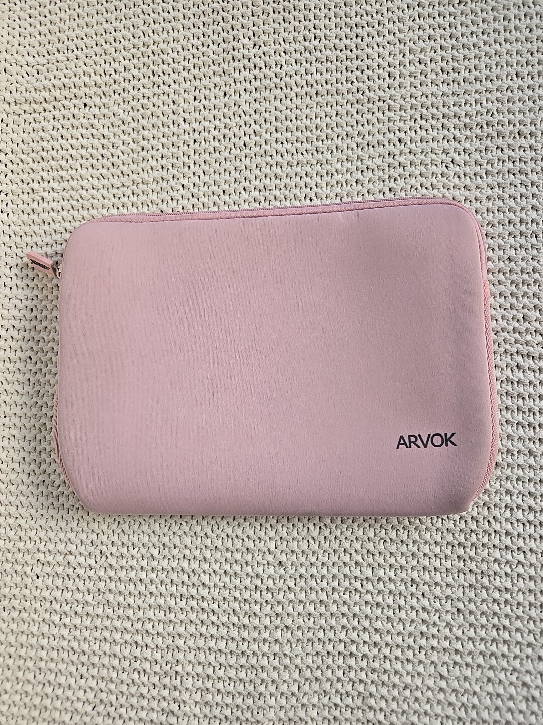 Arvok Padded Laptop Sleeve Case - Pink, Fits 11 or 12 in ChromeBook, Notebook 
