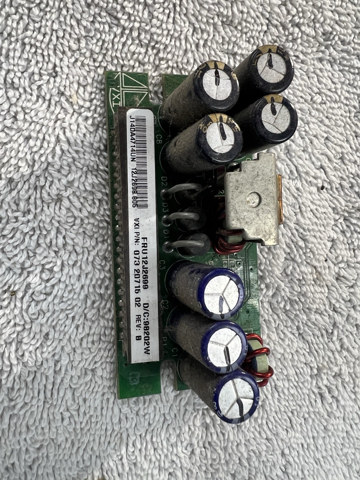 IBM PC Server 330 VRM Voltage Regulator FRU 12J2699 P/N 07320716 Pentium Pro
