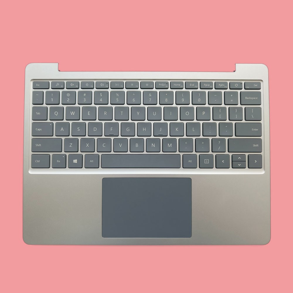 New Palmrest For 12.4" Microsoft Surface Go 1943 Laptop Touchpad Keyboard US