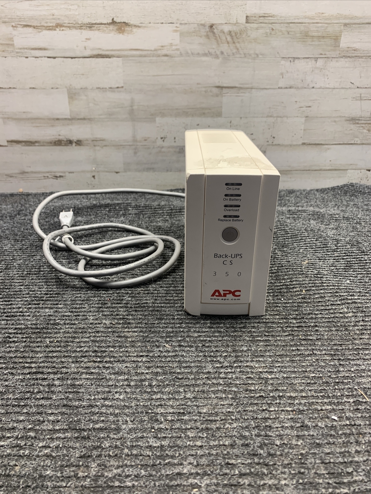 Used APC CS 350 Back-UP 350V Power Supply Battery Backup BK350 No Battery