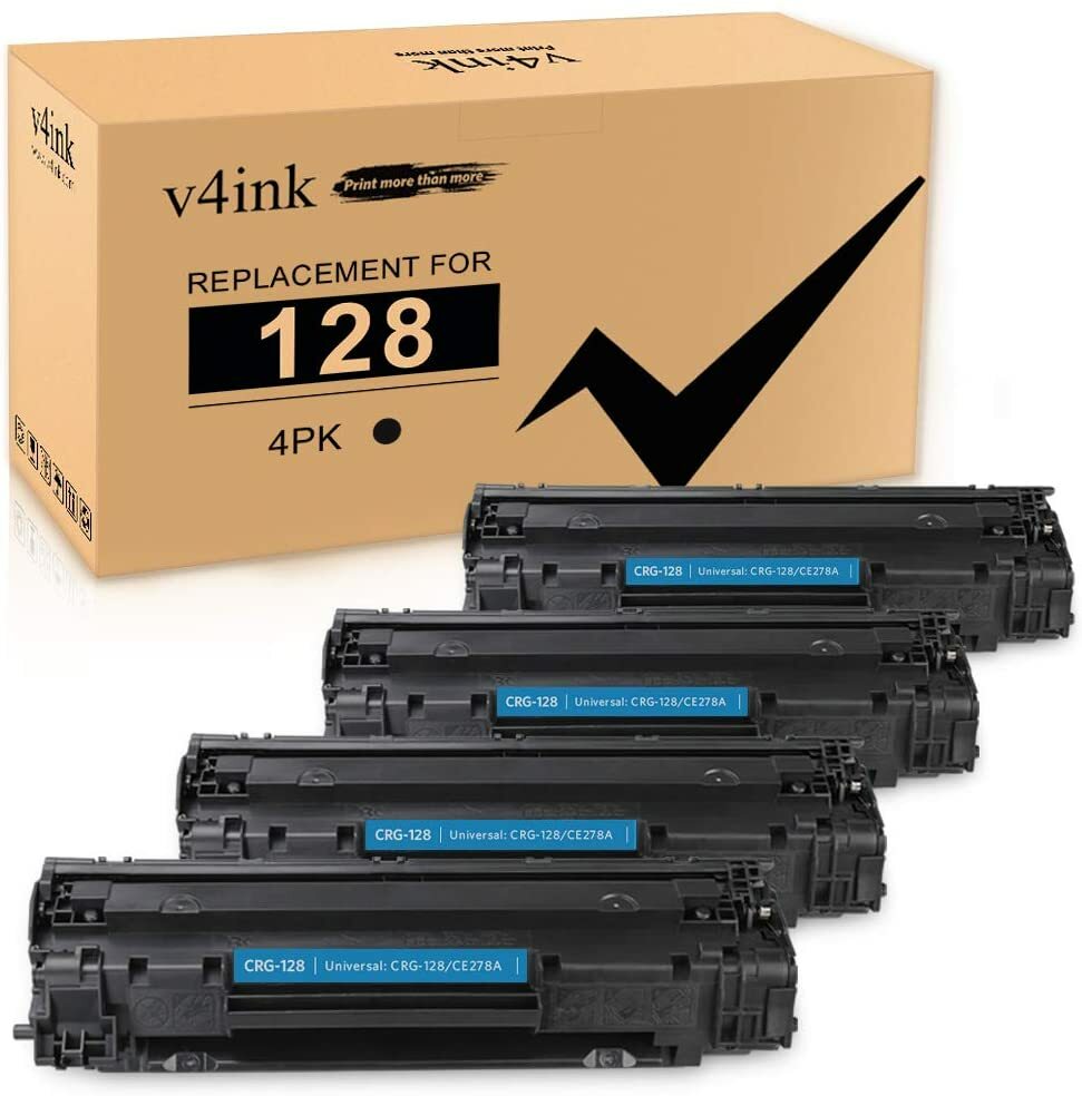 4PK CRG-128 Toner Cartridge fits for Canon imageCLASS D530 550 MF4770n MF4880dw
