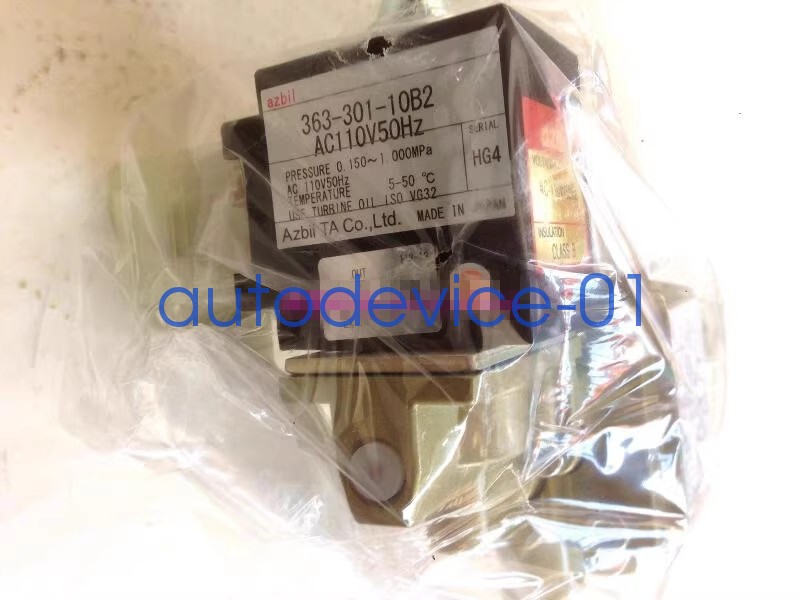 1pcs NEW Azbil.TACO 363-301-01B2 110V high-speed sheet punching solenoid valve