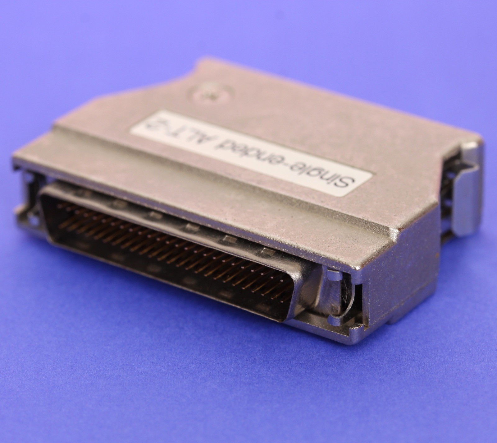 SCSI 50 Pin Male HD50 HD SCSI External Active ALT-2 SCSI Terminator Metal Case