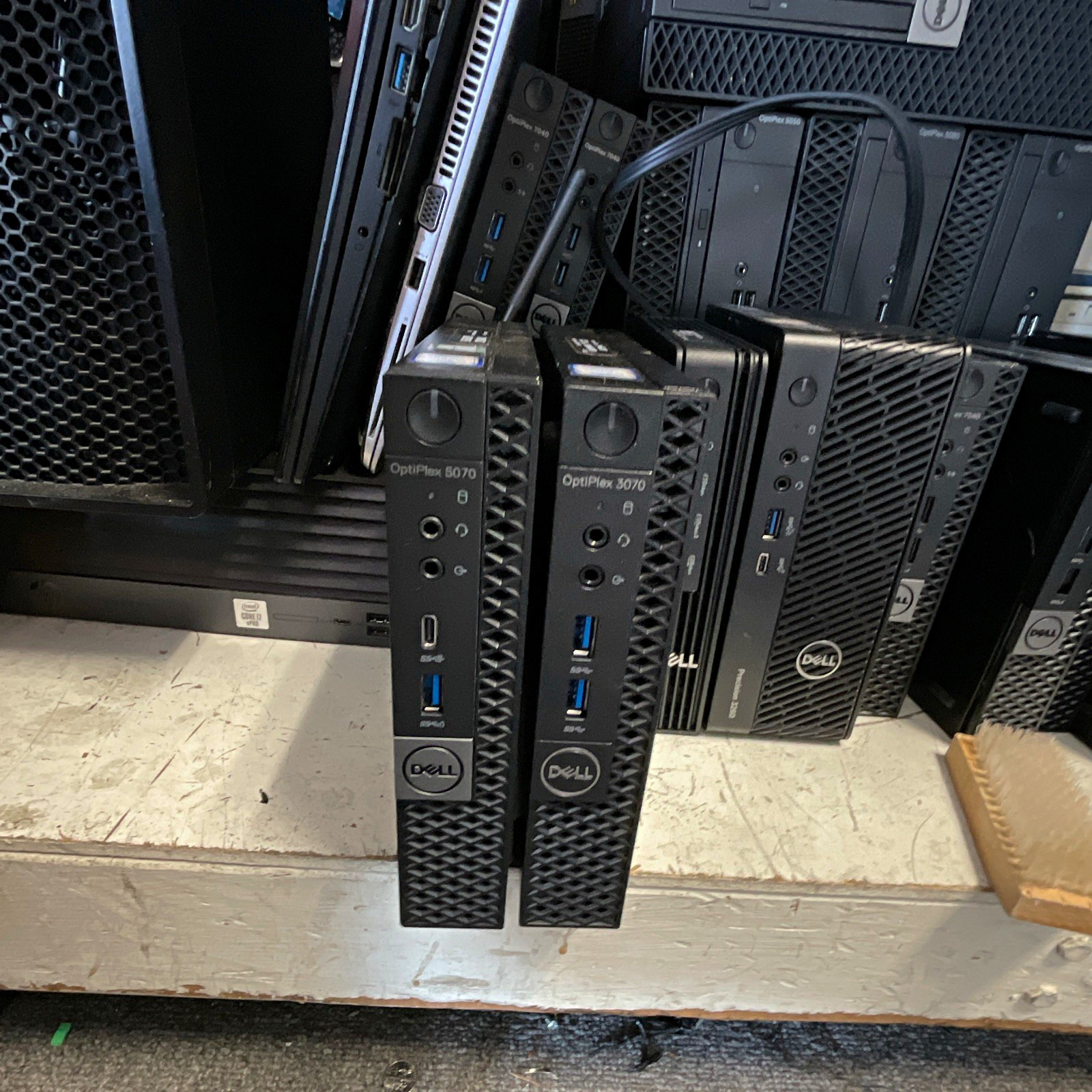 LOT OF 2 DELL OPTIPLEX 3070 i5 & i7 9TH GEN WIN 11 MS Office full suite 2024