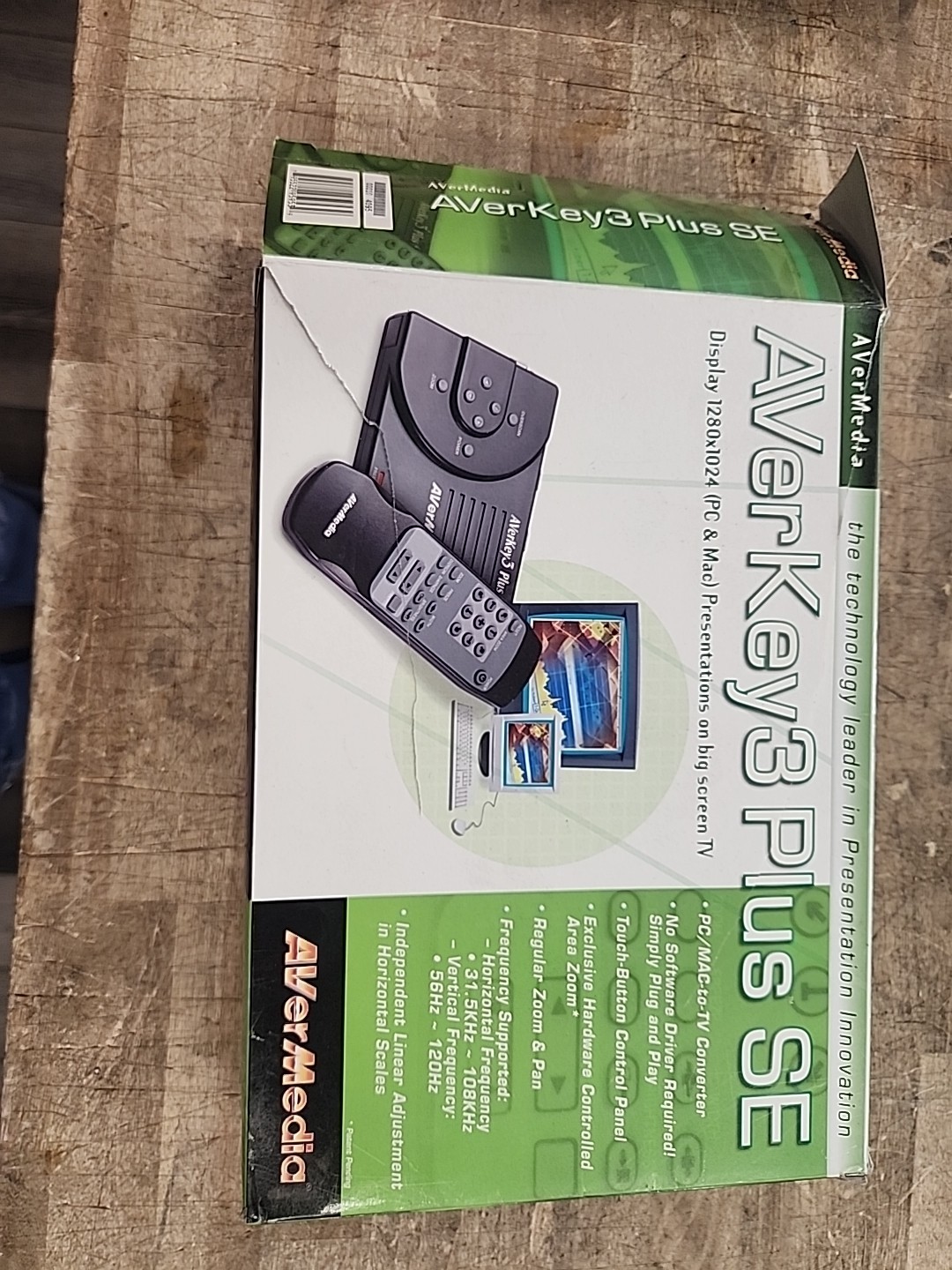 AverMedia AVERKEY3 Plus SE PC/MAC to TV Converter with Remote USB HDMI Compatibl