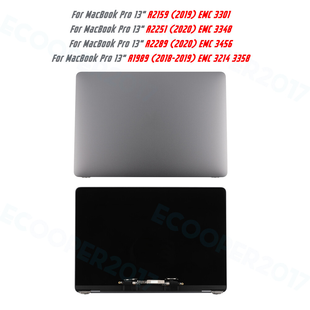 OEM For MacBook Pro A1989 A2159 A2251 A2289 2018-2020 LCD Screen Replacement US