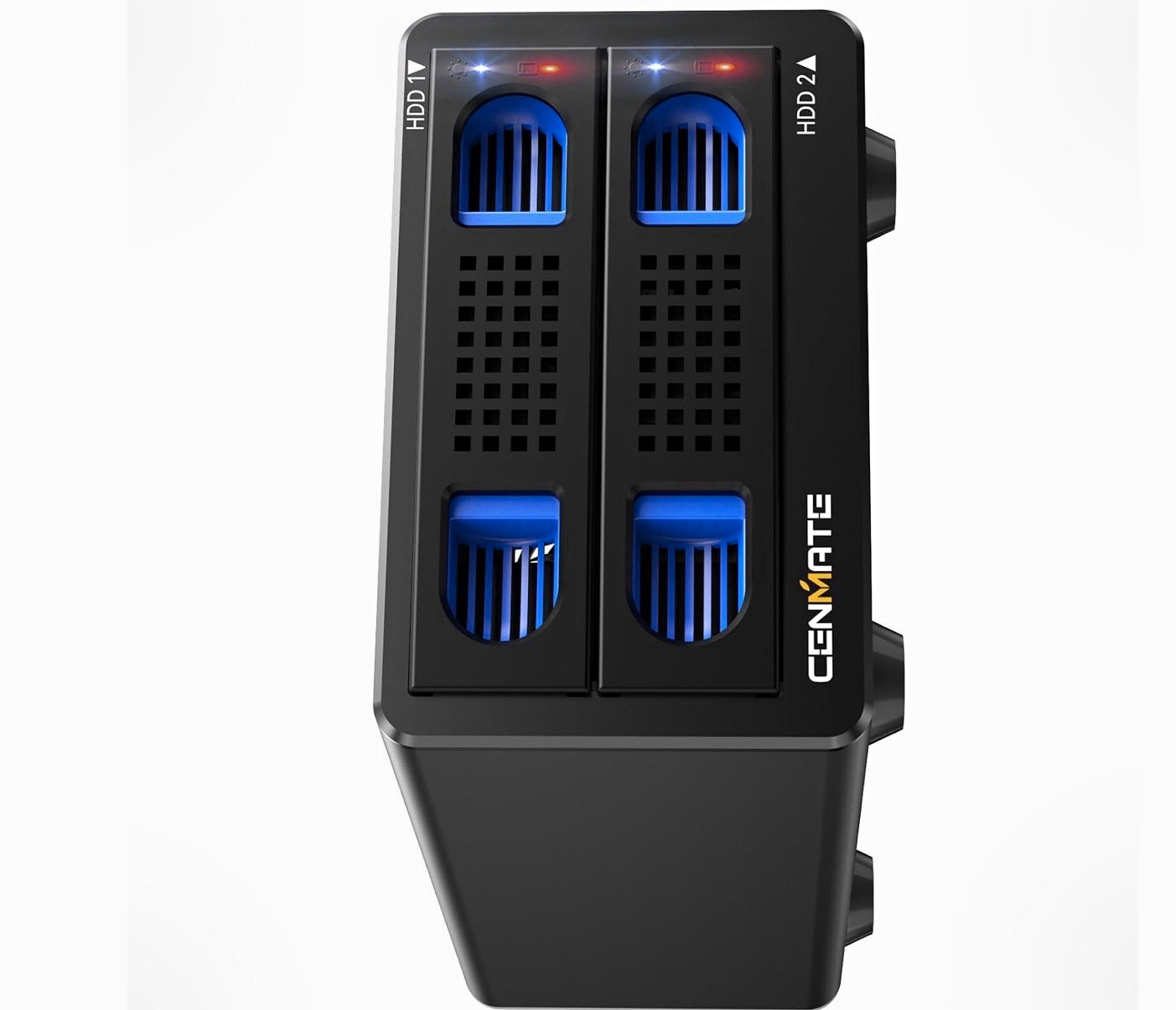 CENMATE Dual Bay USB 3.0 RAID Enclosure for 2.5/3.5 SATA HDD/SSD