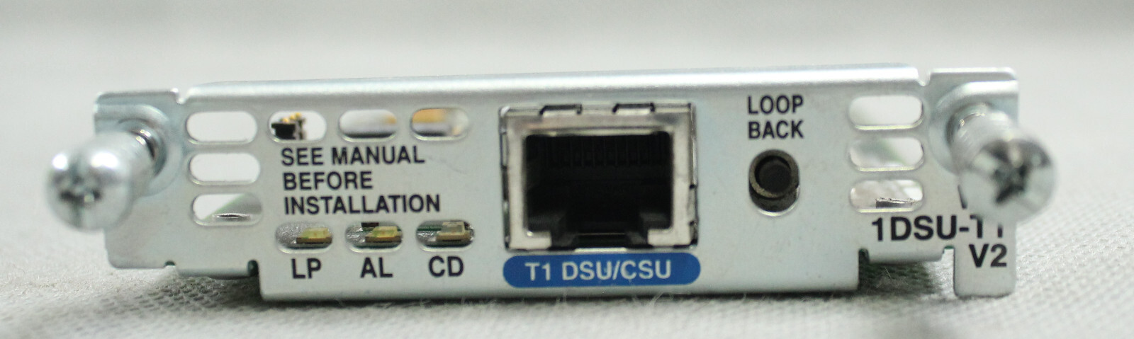 Cisco WIC-1DSU-T1 V2  1-Port T1/Fractional T1 DSU/CSU WAN Interface Card