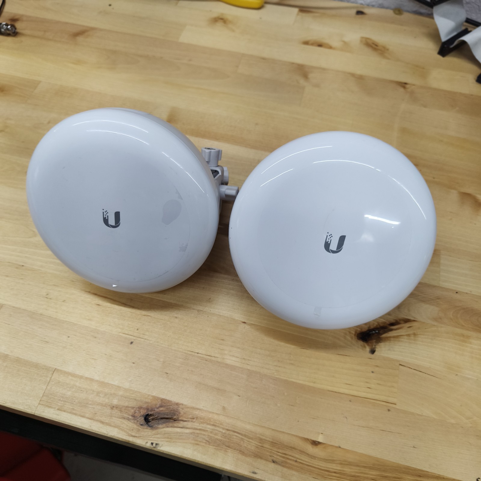 Pair of Ubiquiti airMAX GigaBeam Plus 1.5+ Gbps Bridge 60GHz 35dBi