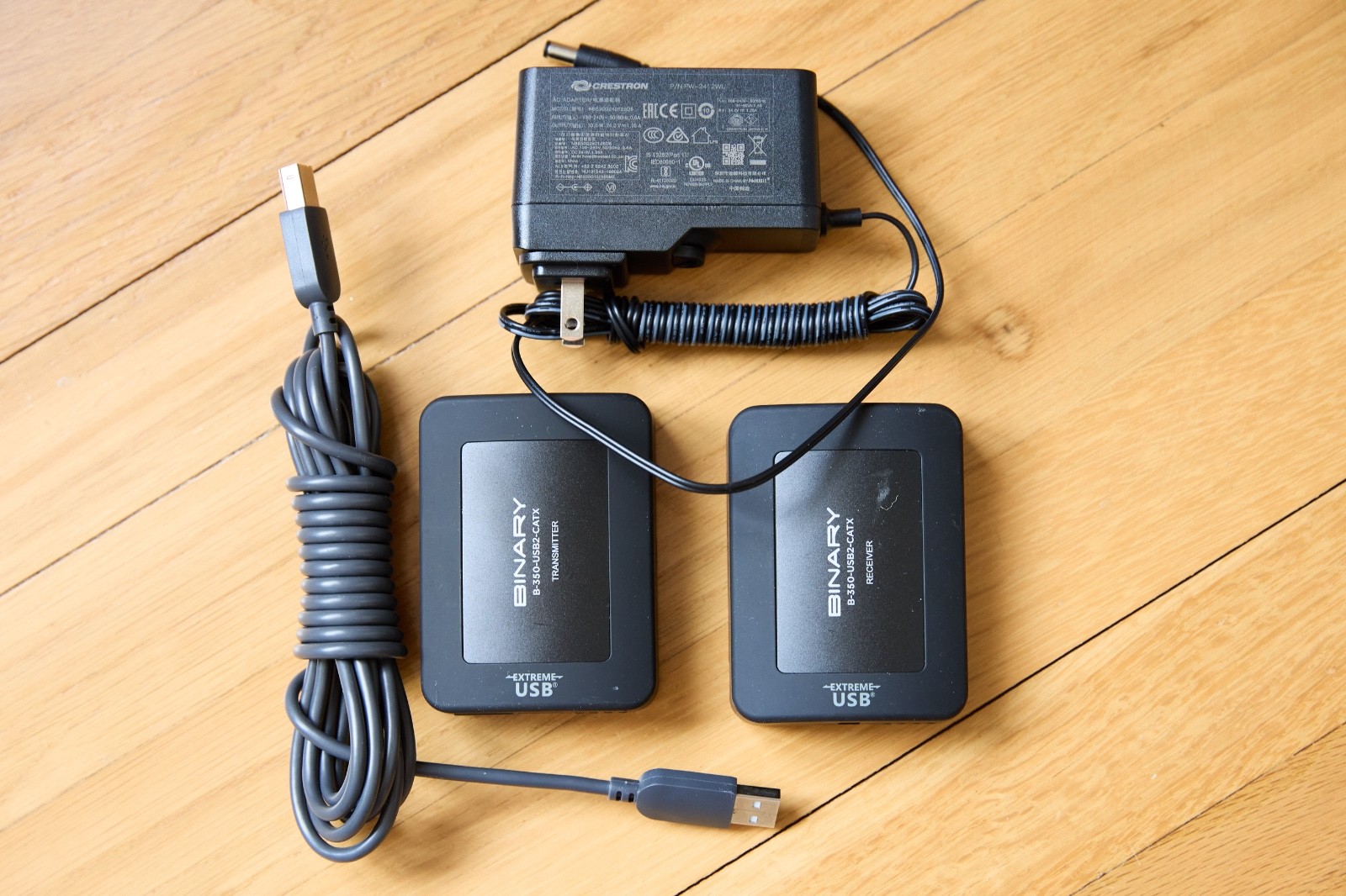 Binary 350 Series USB 2.0 Cat 5e/6 Extender B-350-USB2-CATX