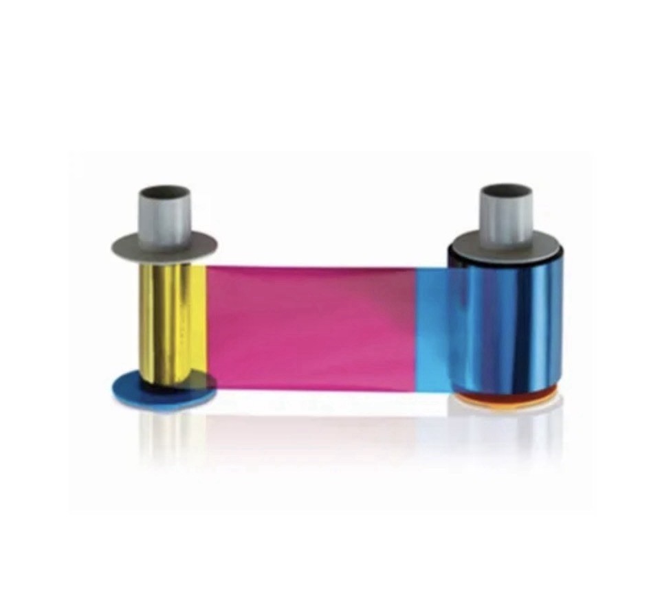 Fargo 084922 /600 Prints/ YMCKK for HDP6600 : Full-color ribbon Replaces 084912