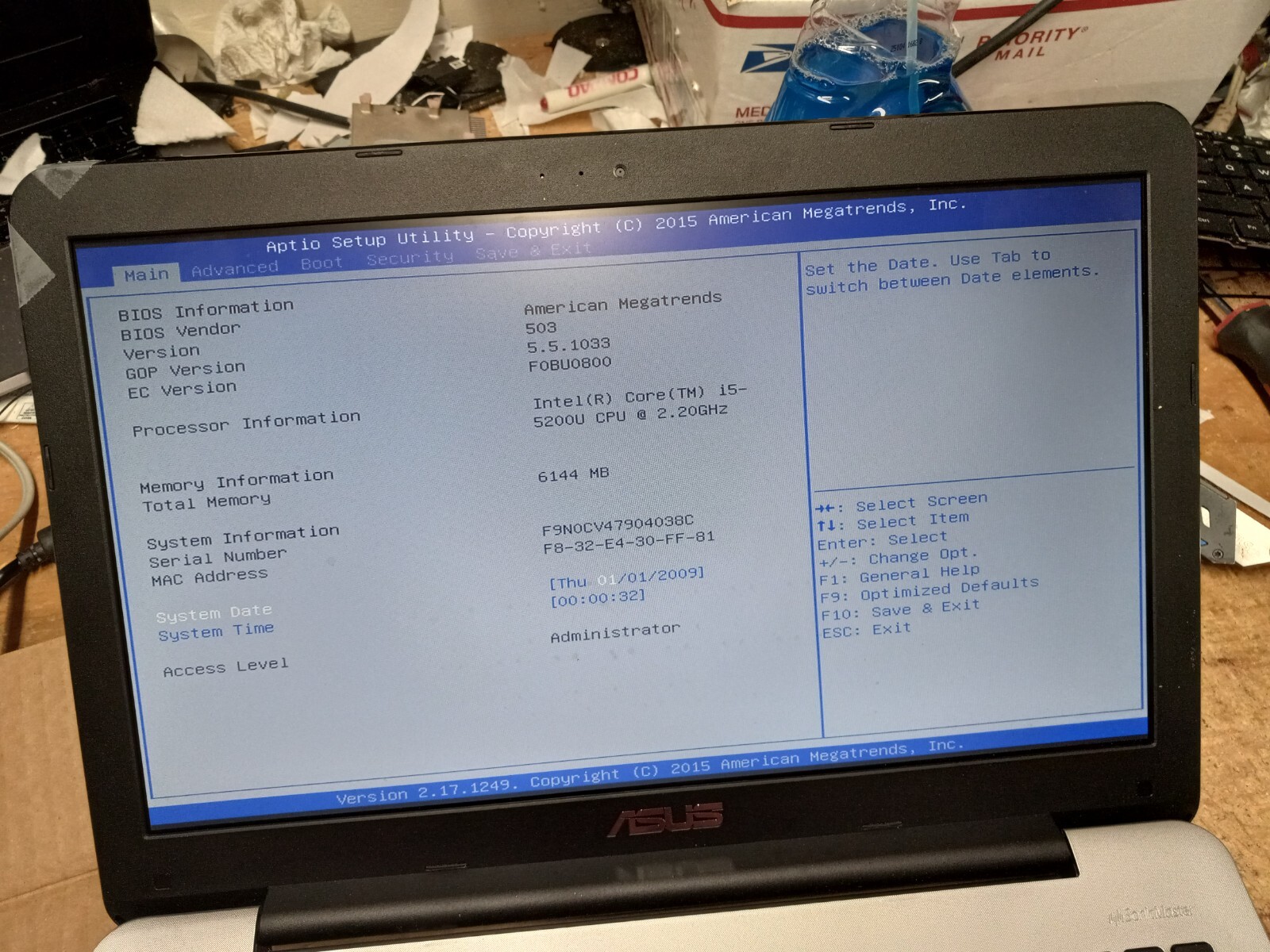 LP156WHB(TL)(B2) GENUINE ASUS LCD 15.6 HD LED R556LA-MH31 CLEAN
