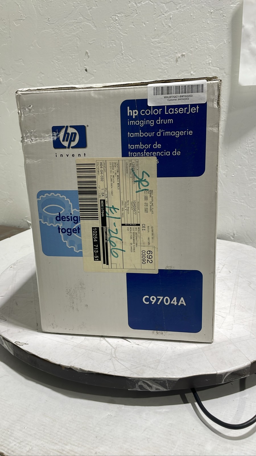 HP C9704A Genuine Color Imaging Drum Unit for LaserJet 1500 2500 Series