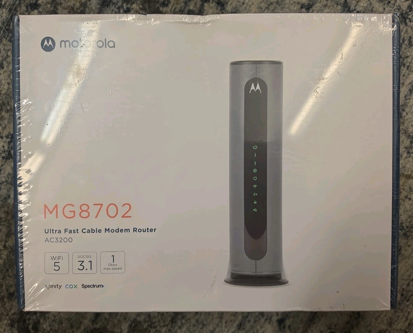 Motorola MG8702 Ultra Fast Cable Modem Router (AC3200)
