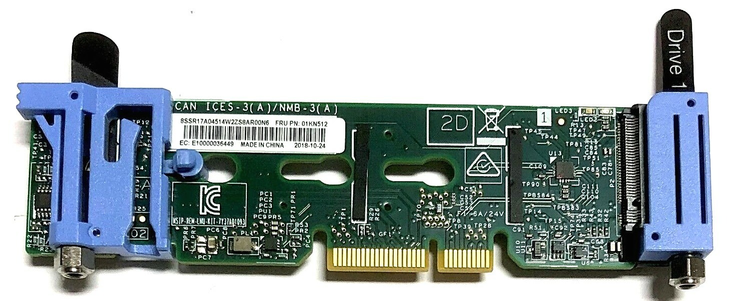 01KN512 Lenovo THINKSYSTEM M.2 MIRRORING ENABLEMENT KIT