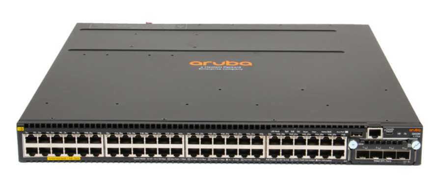 HP Aruba JL429A 3810M 48 Port PoE+ 4SFP+ (1050W) Managed 1GbE Switch - USED