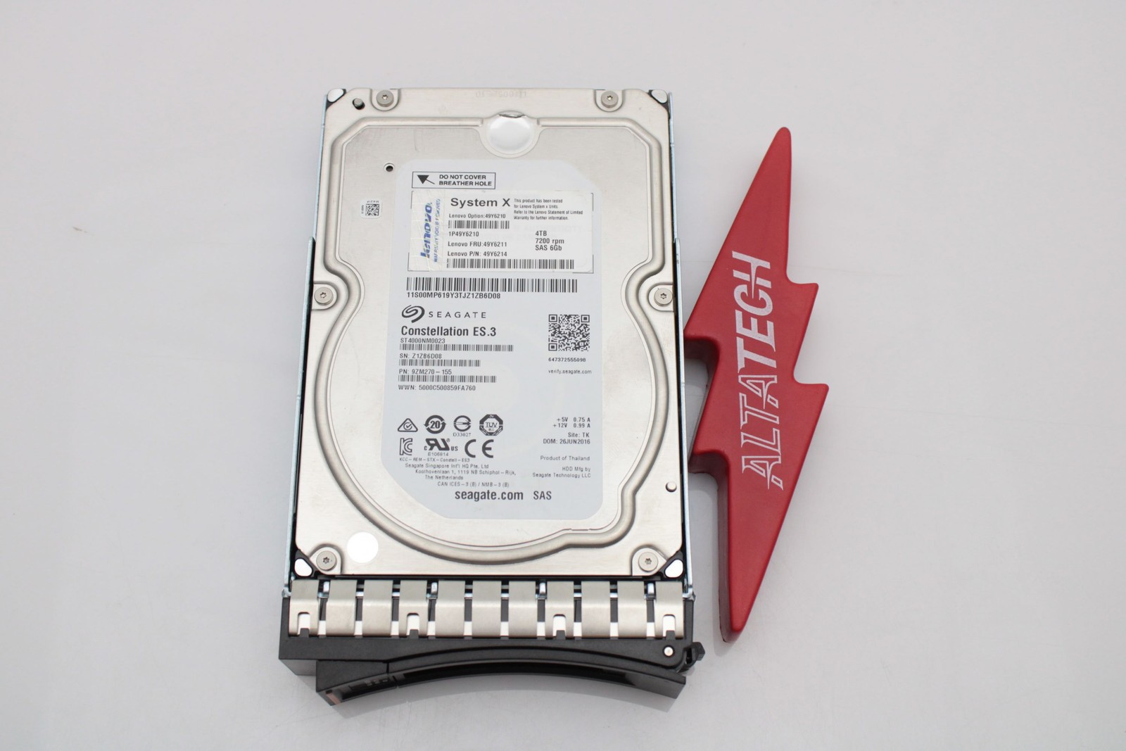IBM 49Y6211 4TB 7.2K SAS 3.5" LFF HDD System X Hard Disk Drive