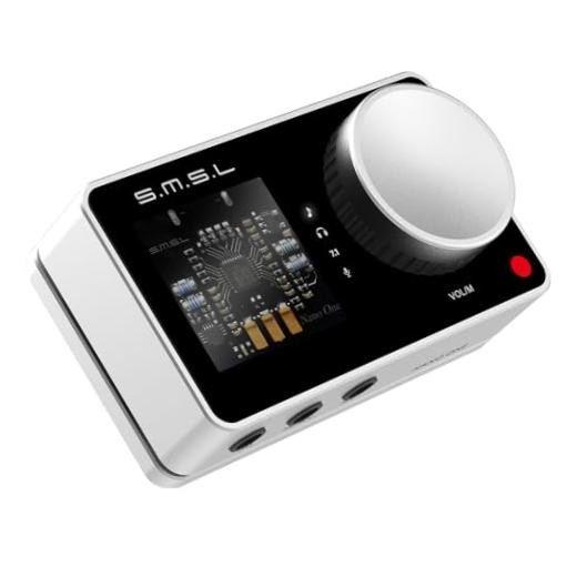 SMSL Nano ONE, Gaming External Sound Card Microphone/USB Input, 3.5mm