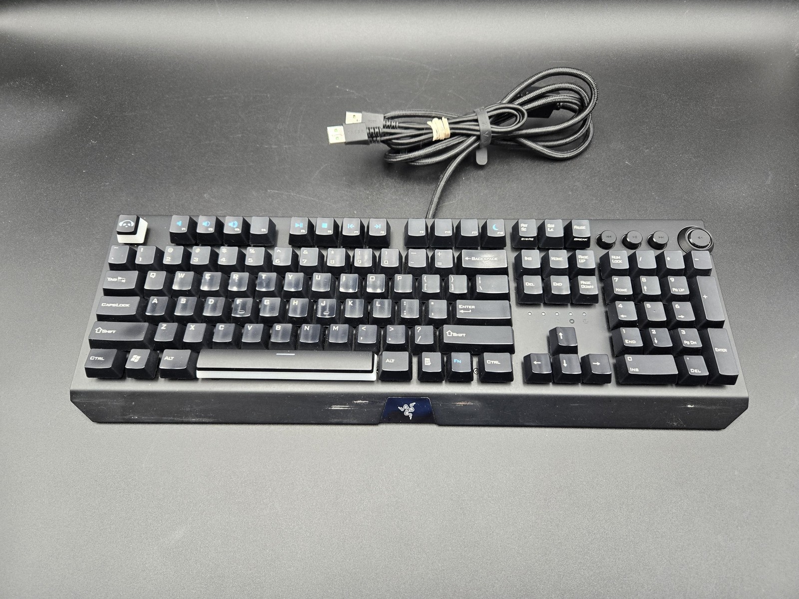 Razer Keyboard BlackWidow Elite Mechanical Wired USB Black Illuminated RZ03-0262