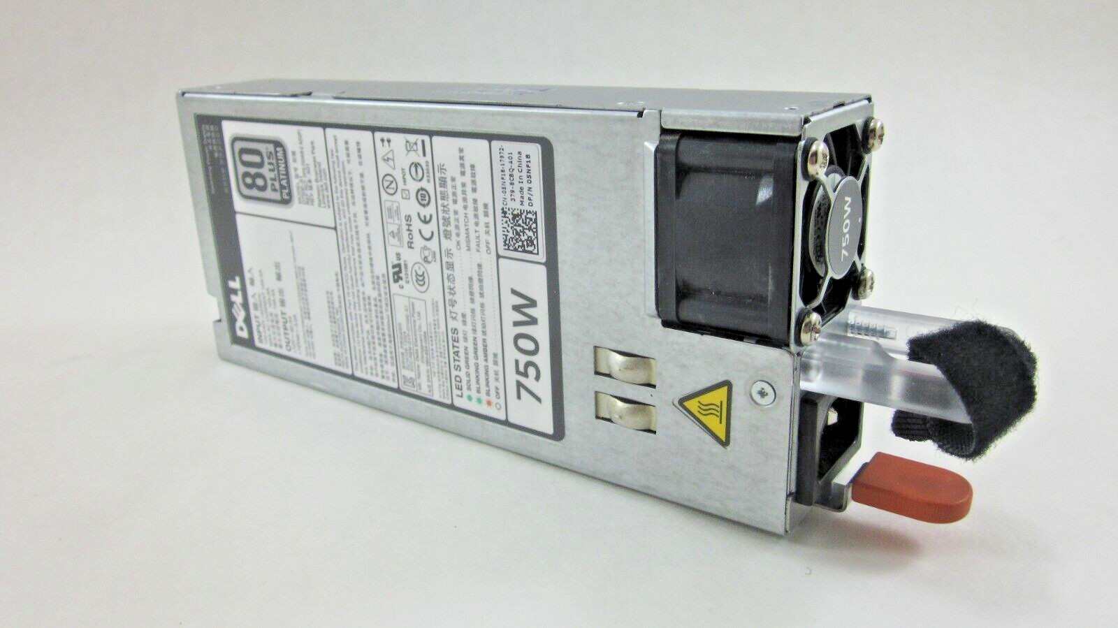 Dell 750 W Power Supply D750E-S1 5NF18 05NF18  PowerEdge R820 R720 R620 R520