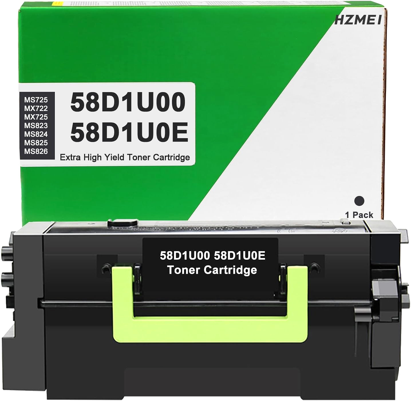 58D1U00/58D1U0E Extra High-Yield Black Toner Cartridge for Lexmark MS/MX Series