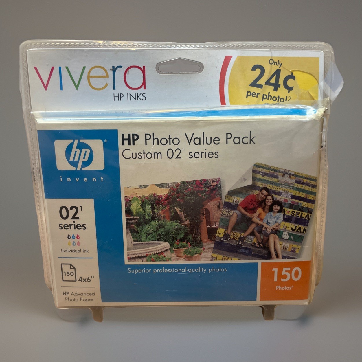 📸 Vintage HP Photo Value Pack – Custom 02 Series – Sealed 🖨️ NEW RARE