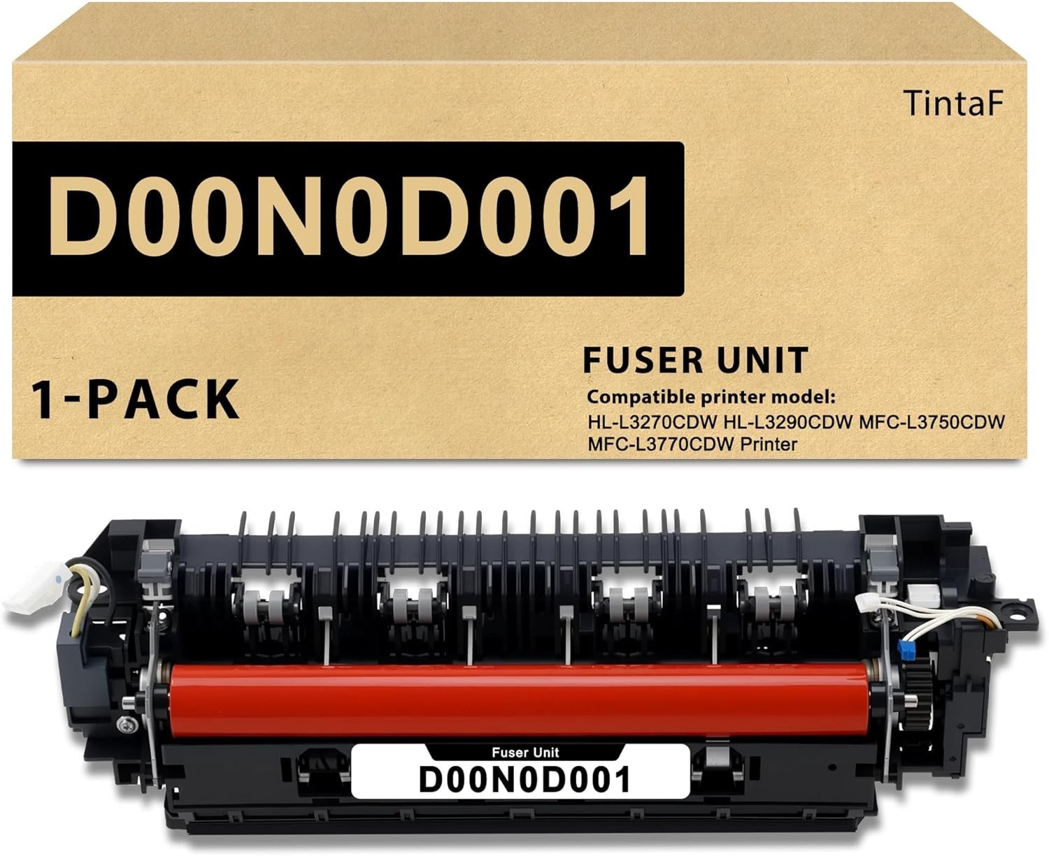 Fuser Unit for Brother D00N0D001 HL-L3270CDW HL-L3290CDW MFC-L3750CDW Printer